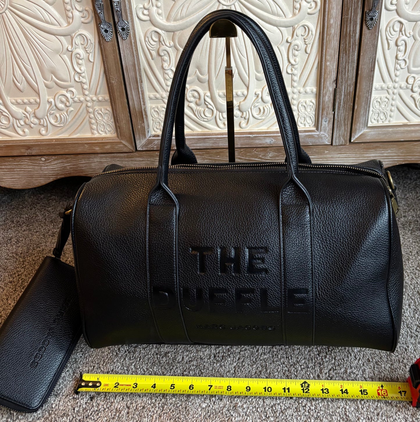 Marc Jacobs Black Small Duffle Bag