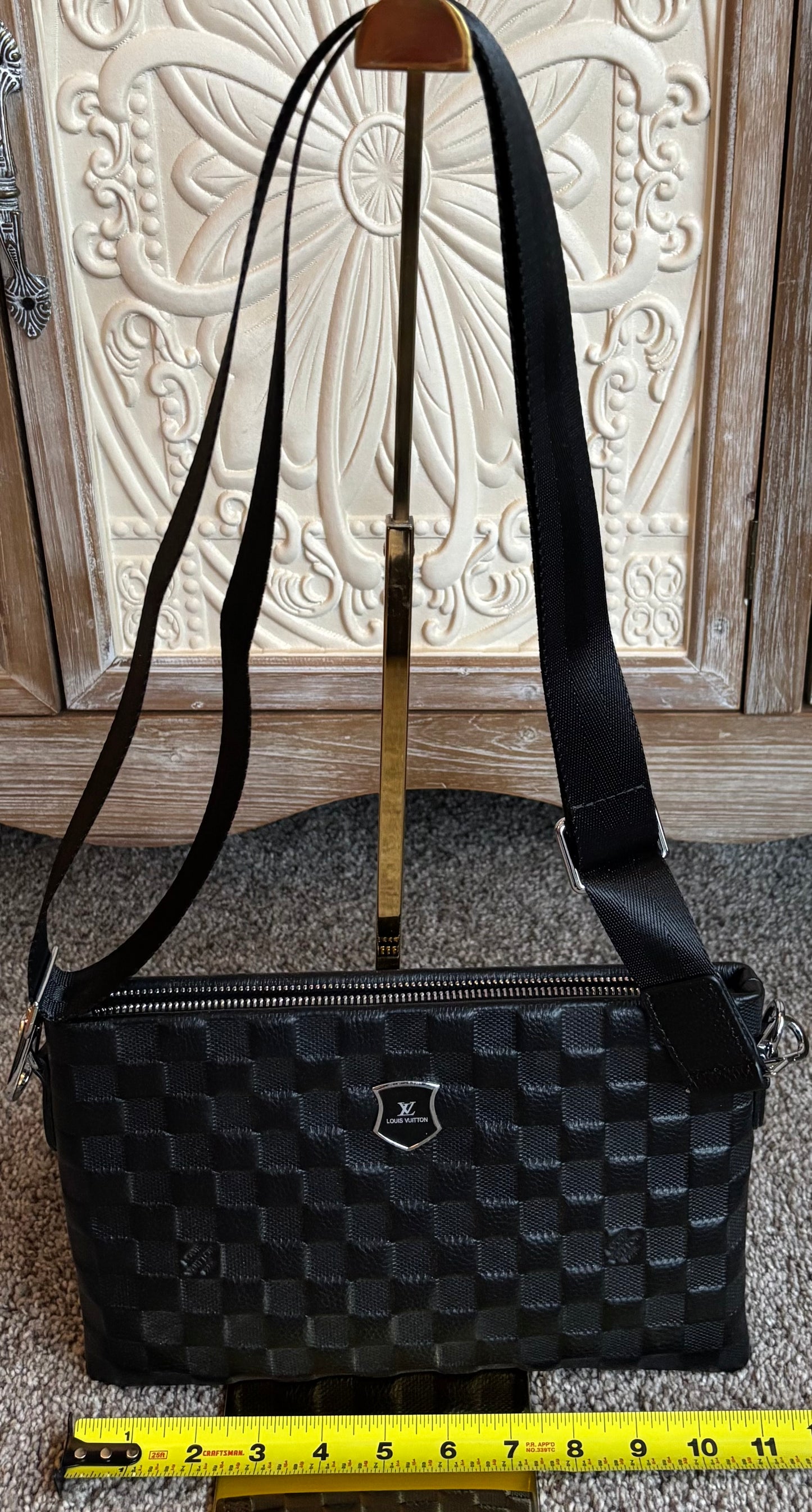 LV Black Clutch/Crossbody 2308