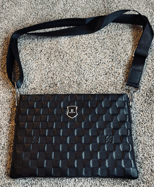 LV Black Clutch/Crossbody 2308