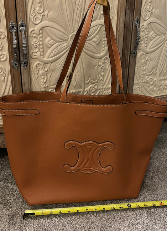 Celine Light Brown Tote/Shoulder Bag 2503