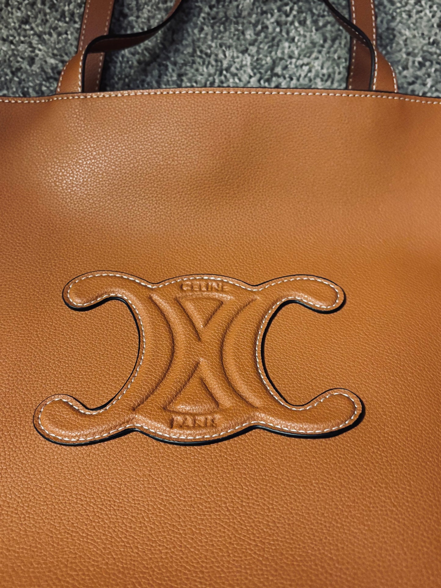 Celine Light Brown Tote/Shoulder Bag 2503