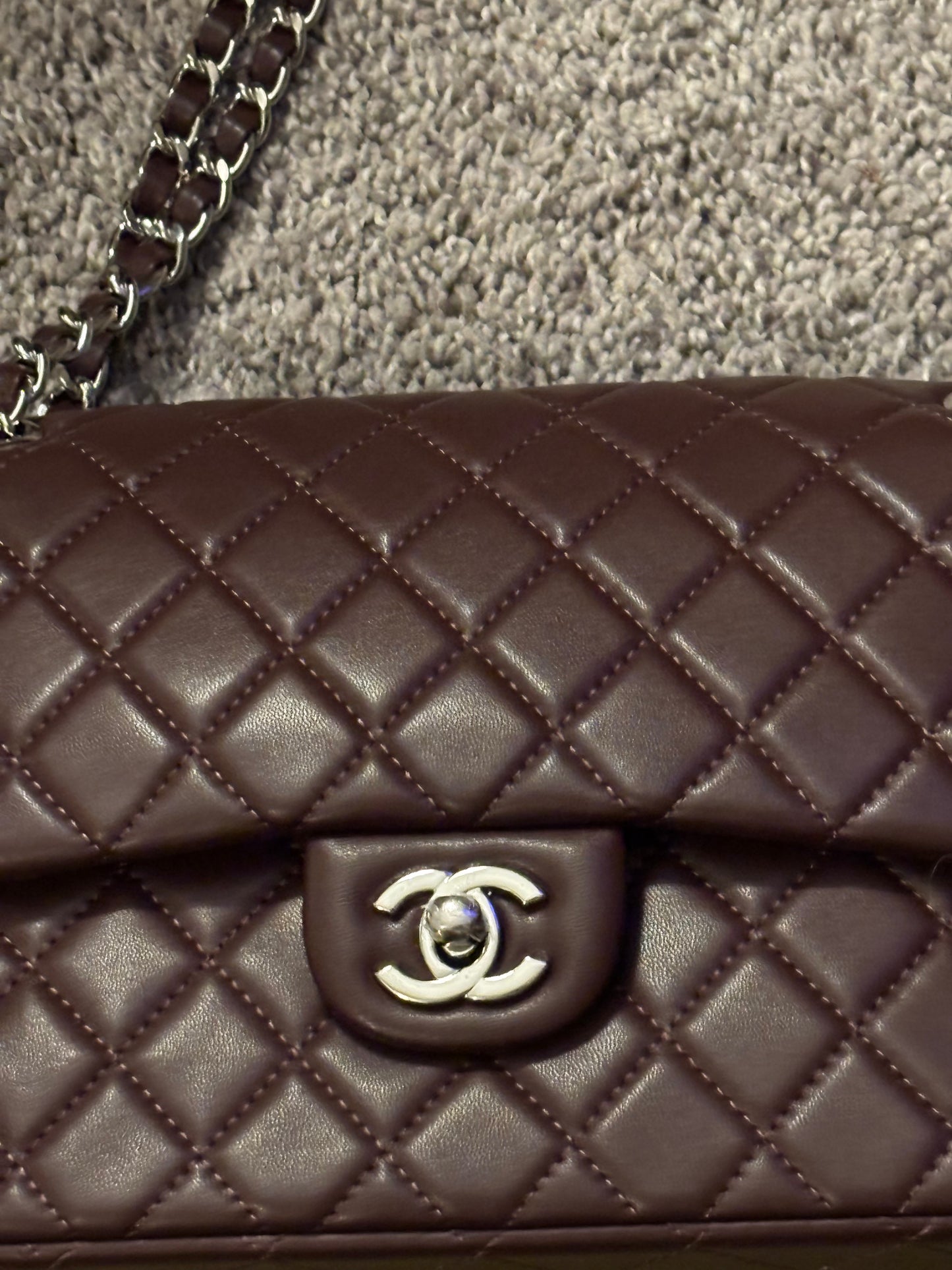 Chanel Burgundy Shoulder/Crossbody 2503