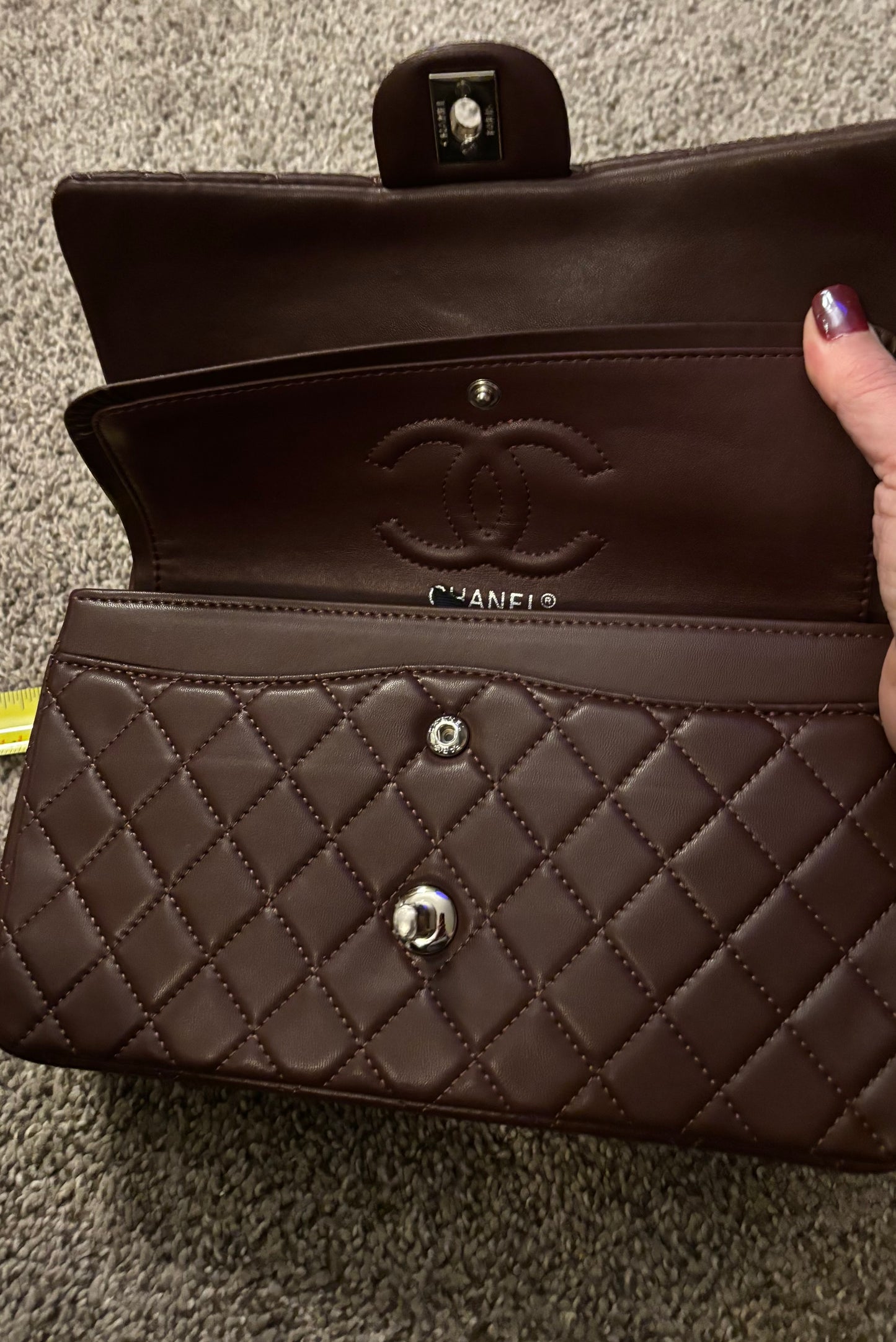 Chanel Burgundy Shoulder/Crossbody 2503