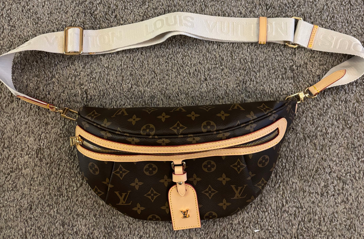 LV Brown Mono bum bag