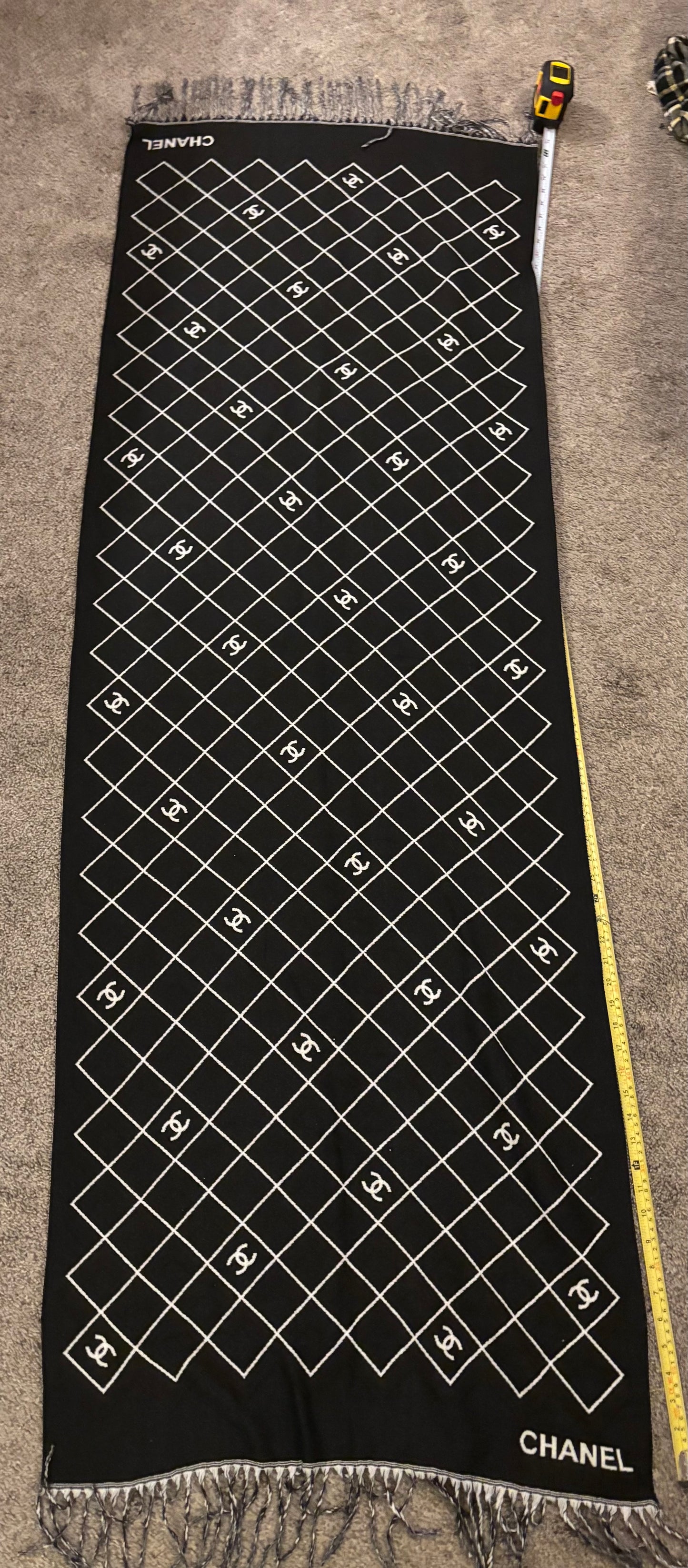Chanel Scarf 72" Long