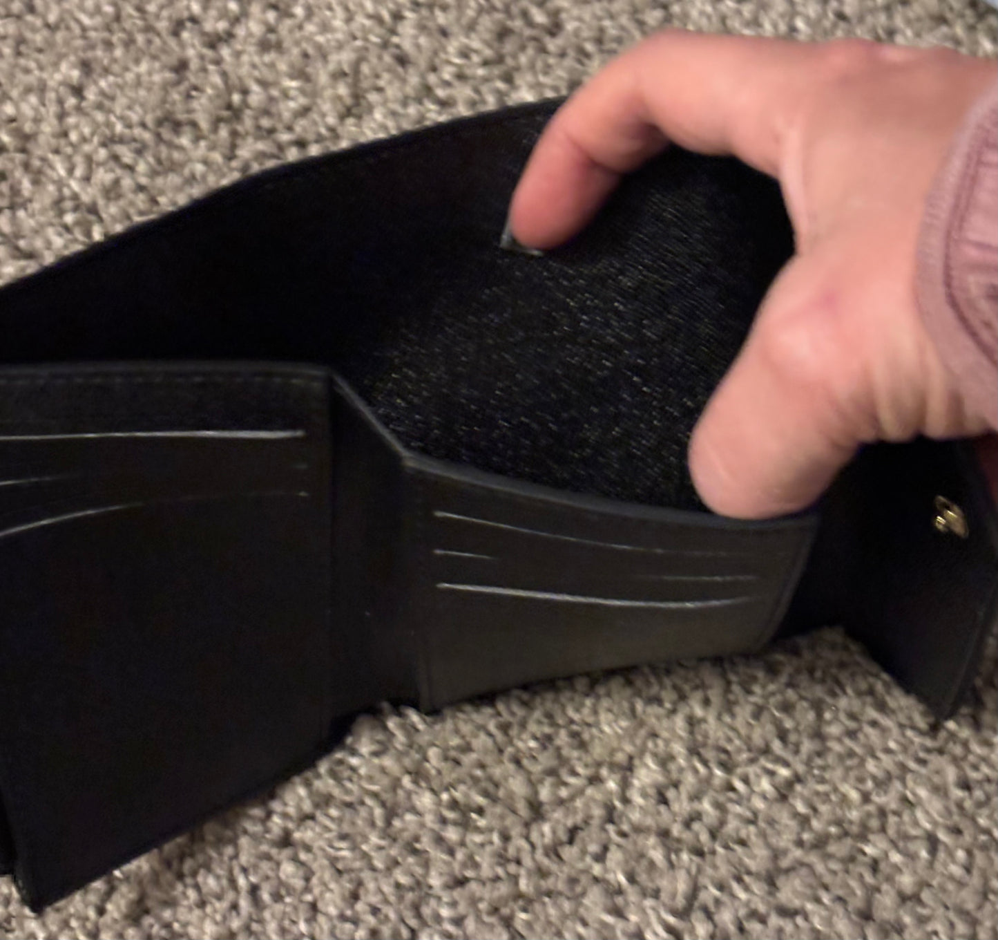 LV Black Mono Small Wallet 2320