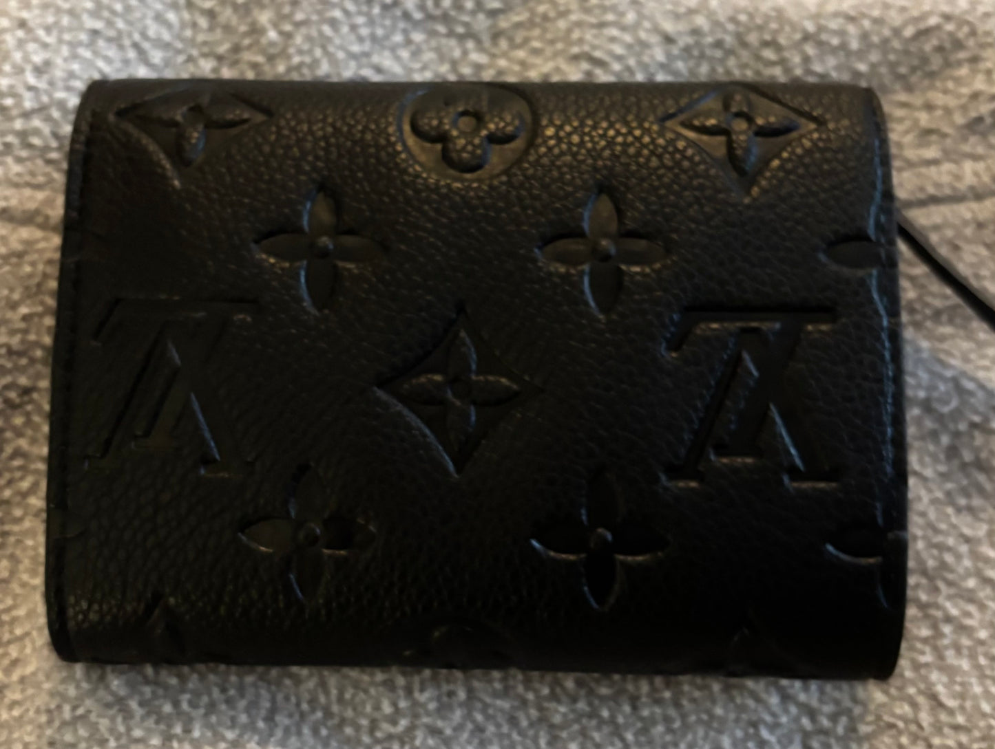 LV Black Mono Snap Wallet 2321