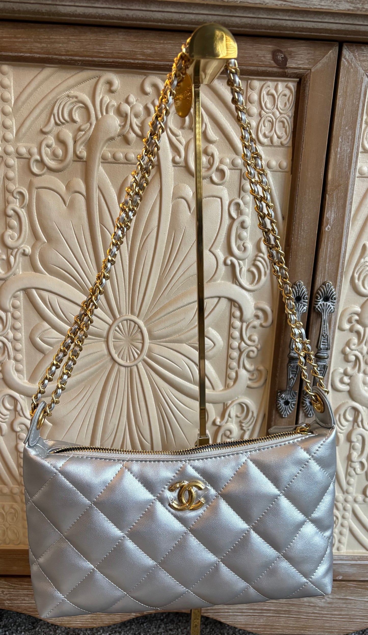 Chanel Silver Gold hardware