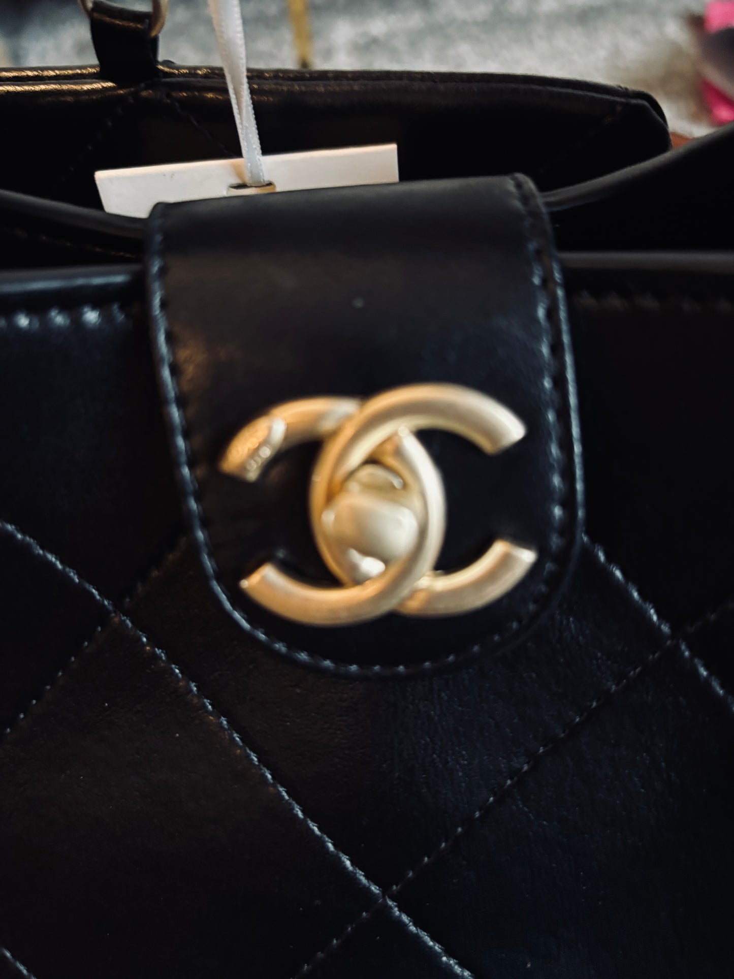 Chanel Black Gold hardware 2322