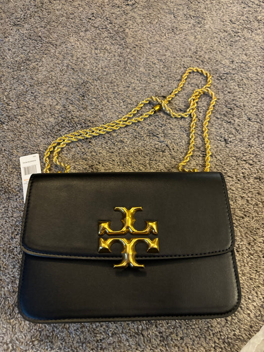 Tory Burch Shoulder/Crossbody Black Gold Hardware 2326
