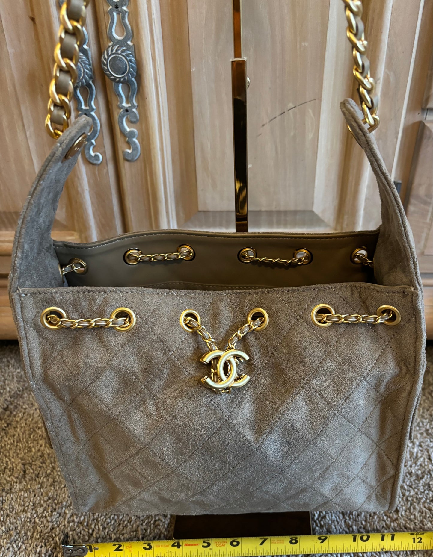 Chanel Suede Shoulder Bag 2333