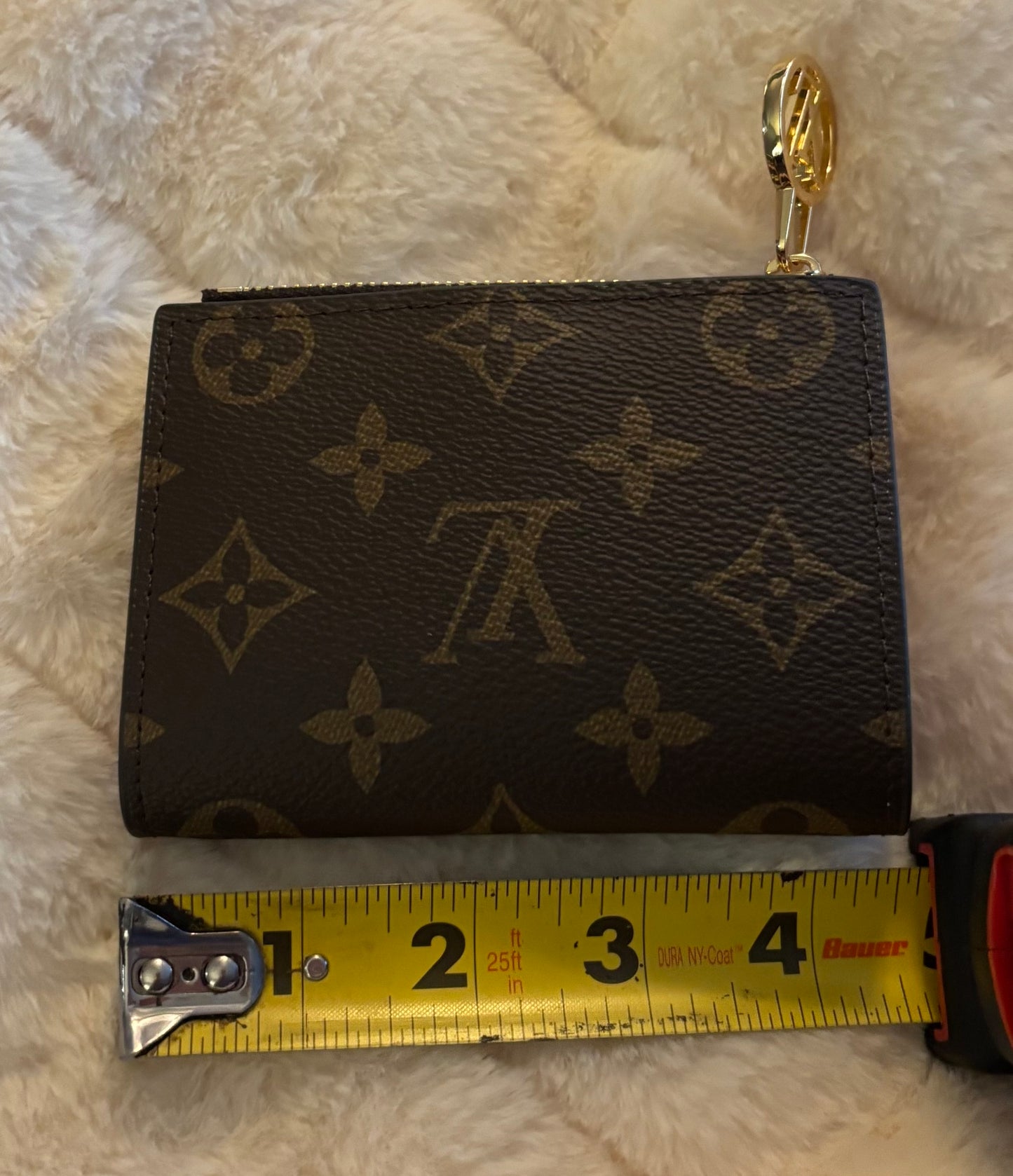 LV Mono Wallet Pink Interior 2337