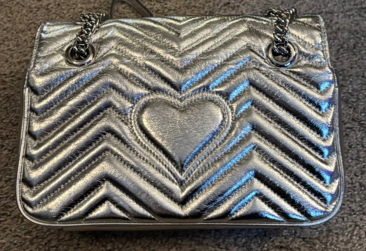 Gucci Silver Shoulder Bag/Crossbody 2349