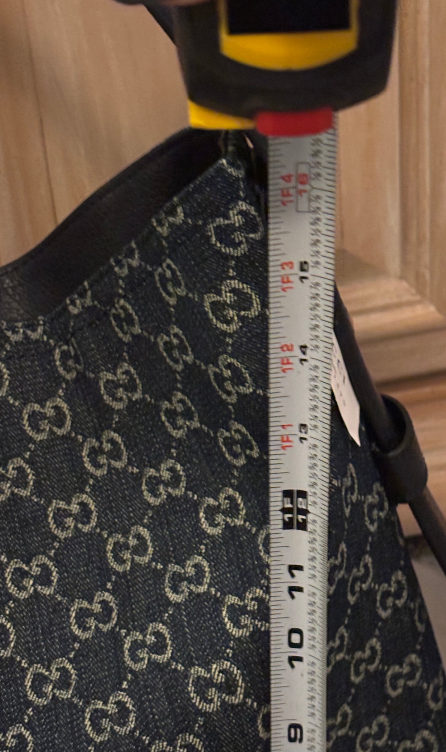 Gucci Large Dark Denim Shoulder Bag 2350