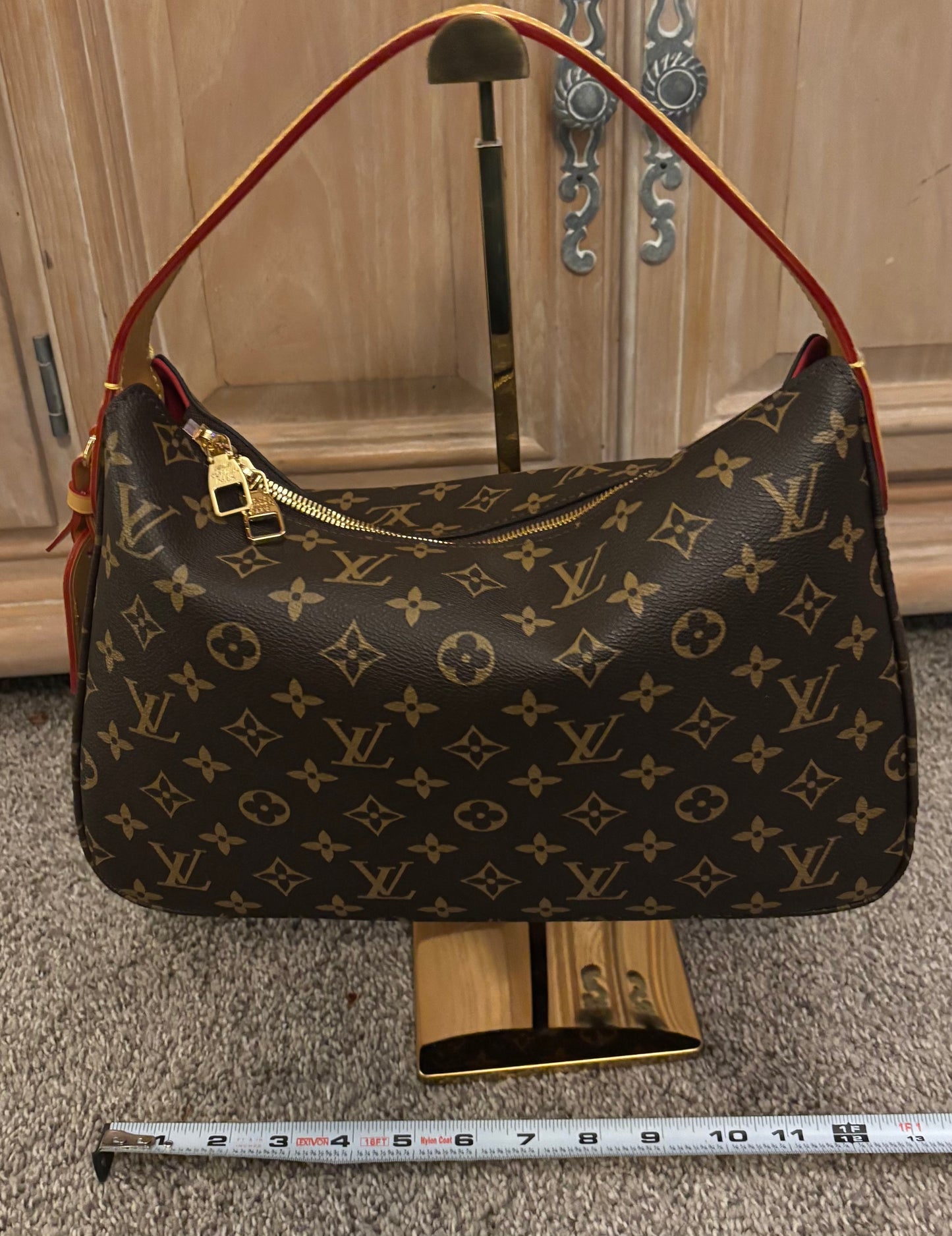 LV Mon Brown Shoulder Bag 2353