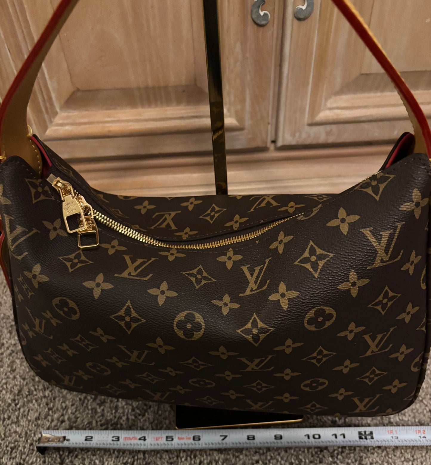 LV Mon Brown Shoulder Bag 2353