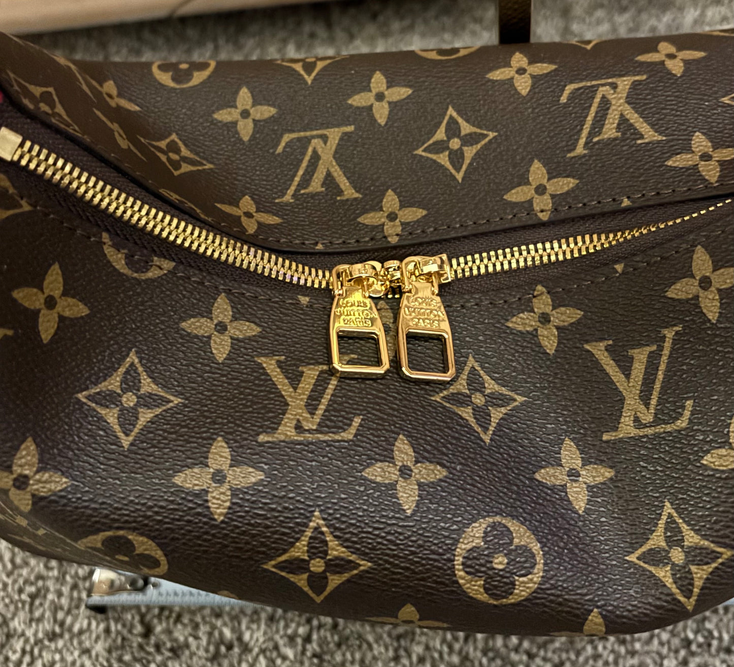LV Mon Brown Shoulder Bag 2353