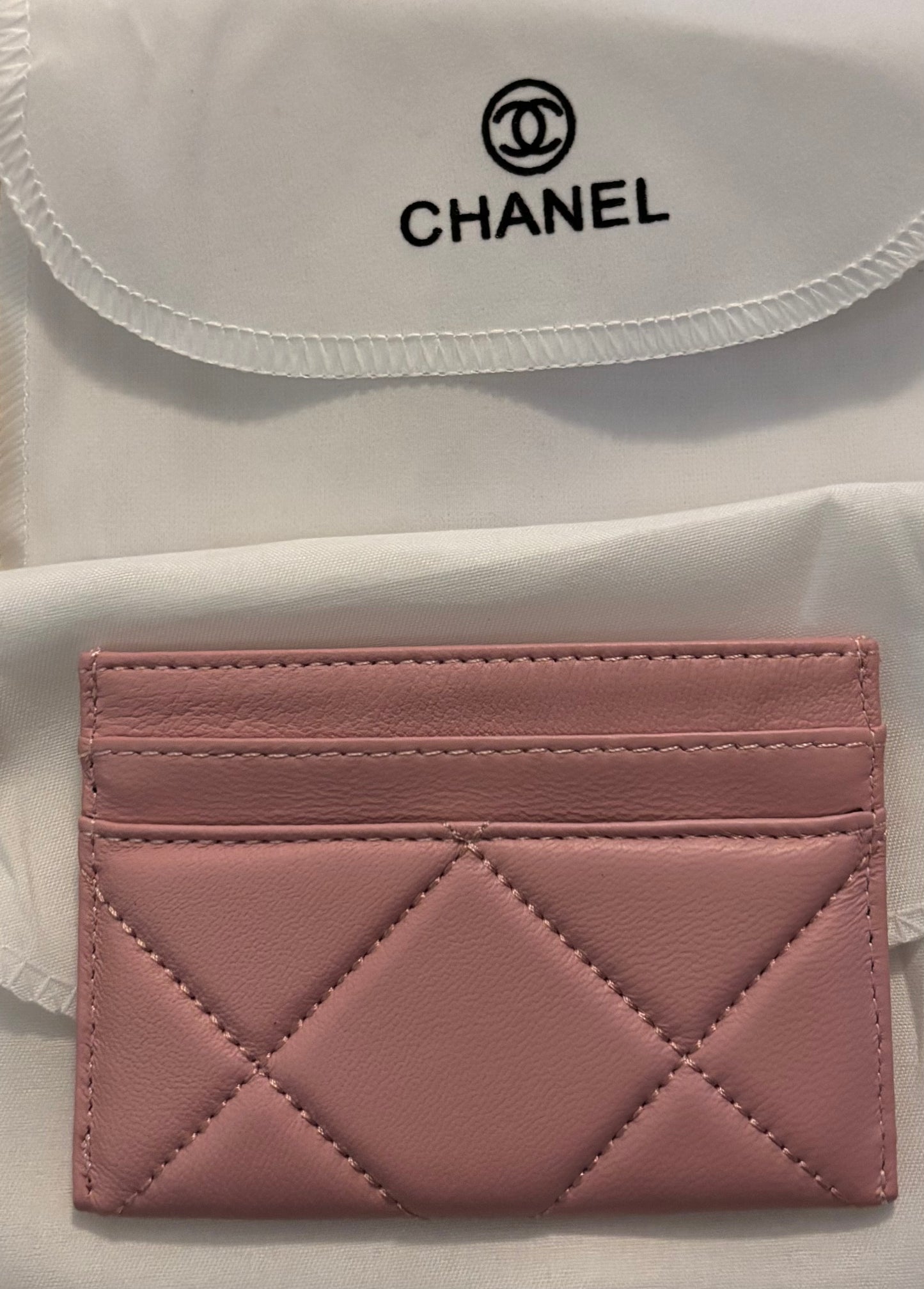Chanel Pink Cardholder 2356
