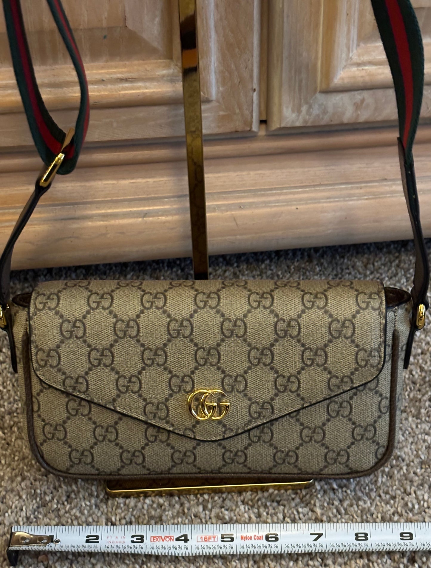 Gucci Brown Mono Shoulder/Crossbody 2363
