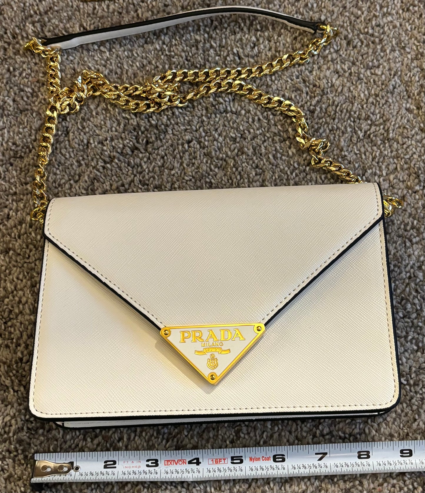 Prada White Small Crossbody 2361