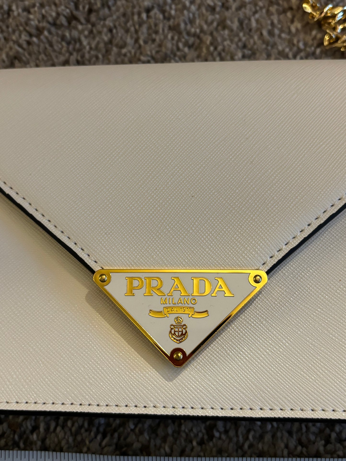 Prada White Small Crossbody 2361
