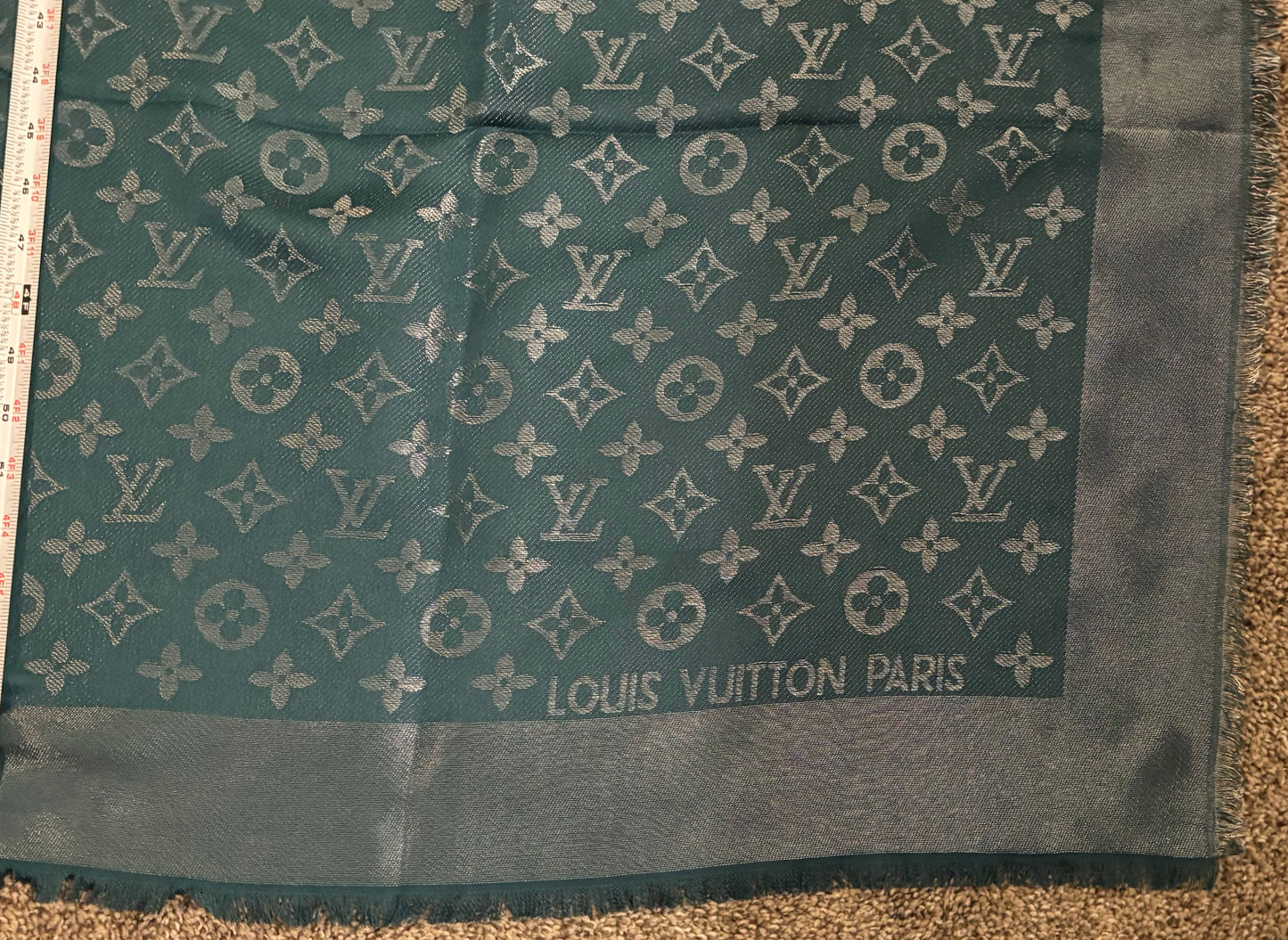 LV Monogram Silk Scarf 2371