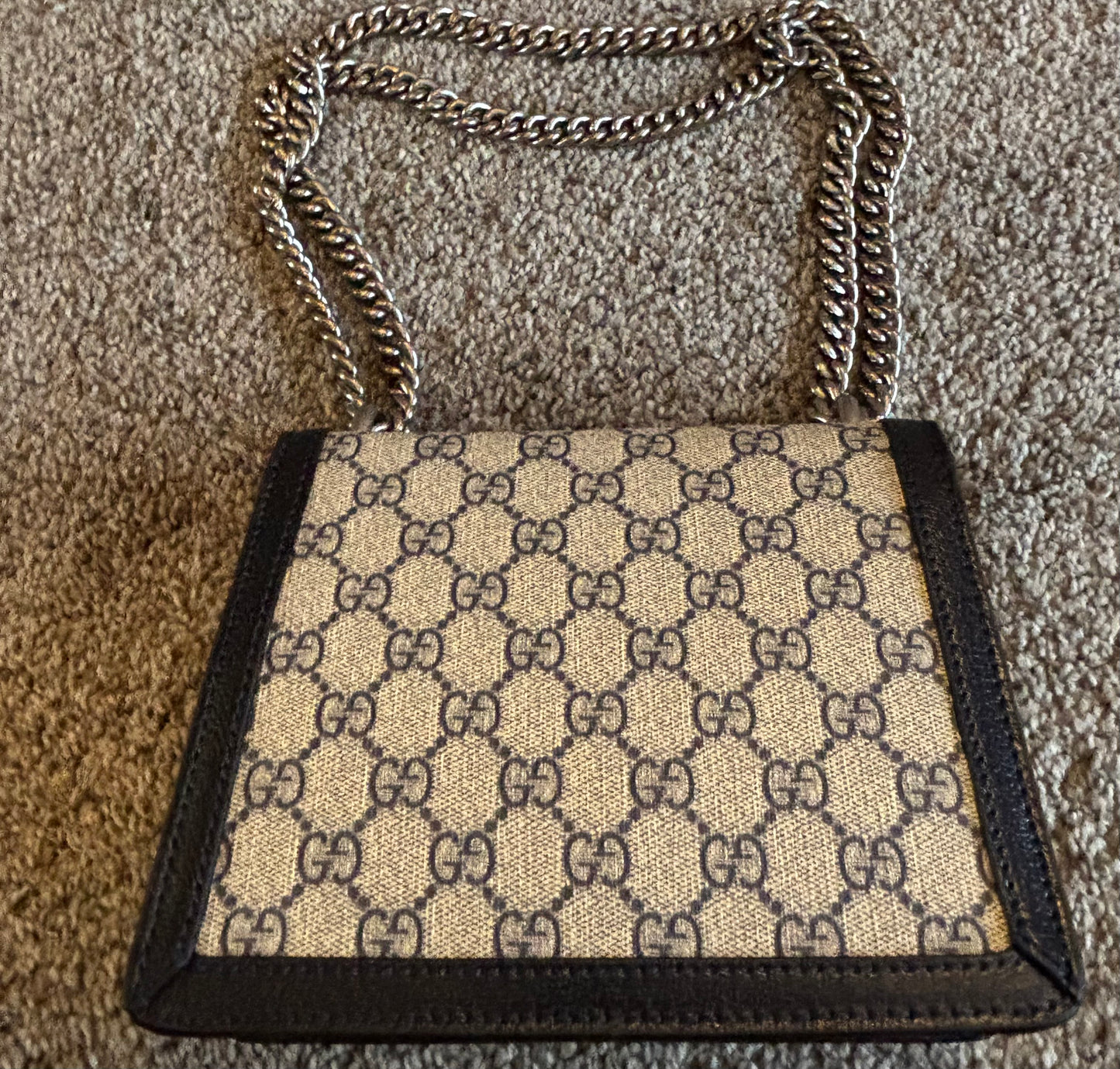 Gucci Dionysus GG Small Shoulder/Crossbody Navy 2384