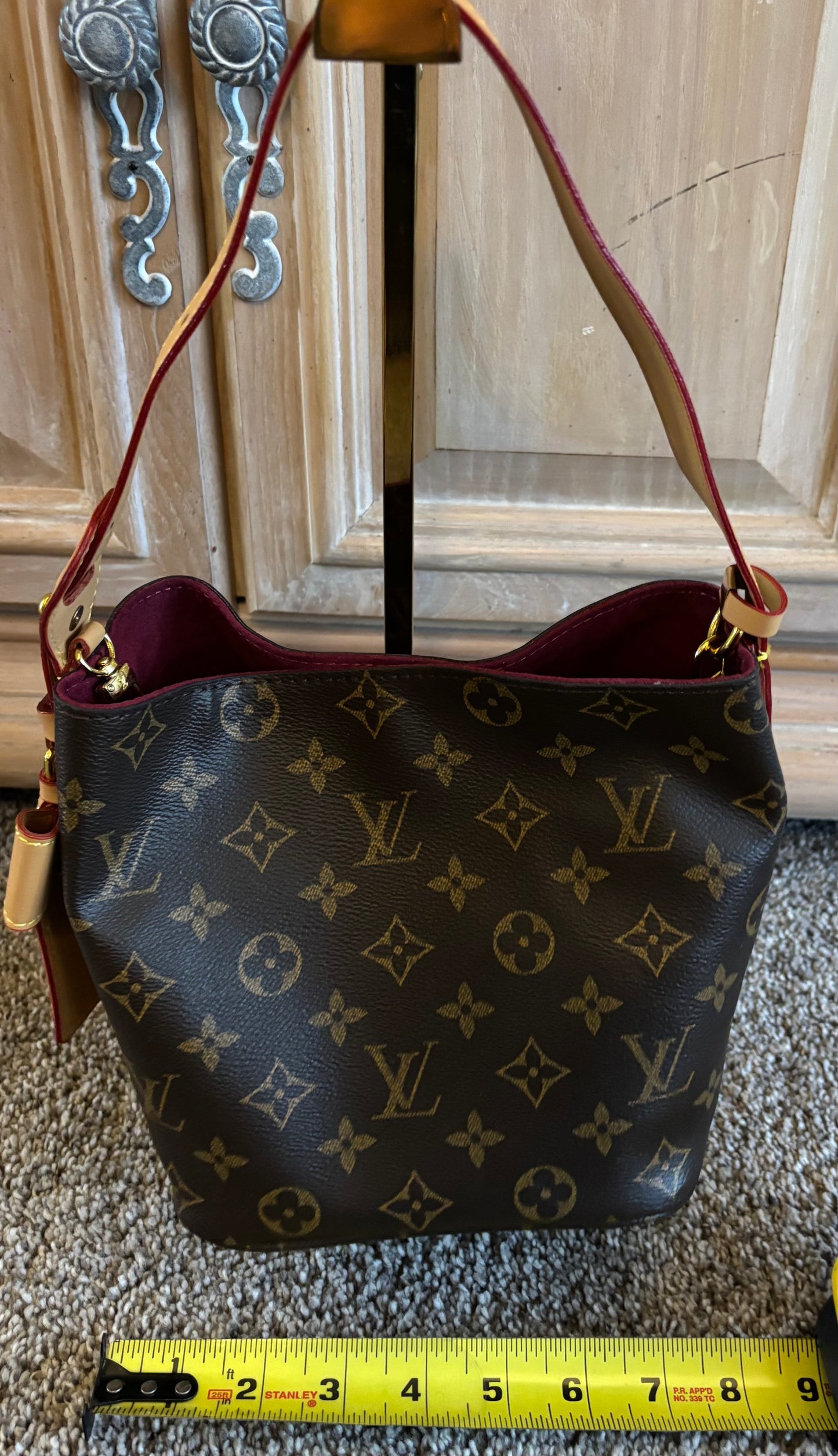 LV Mono Small Bucket Bag 2391