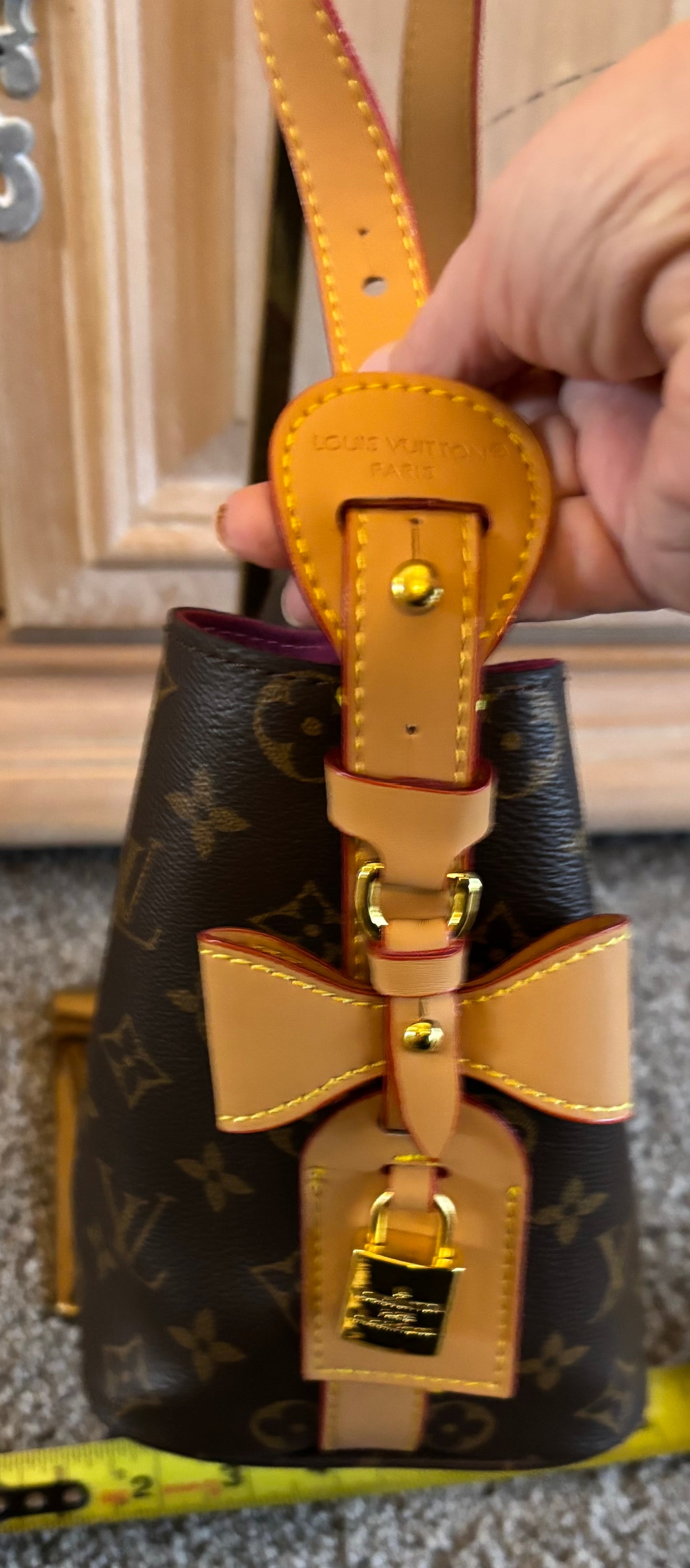 LV Mono Small Bucket Bag 2391