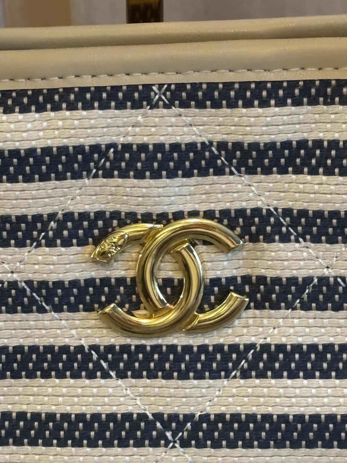 Chanel Double Handle Shoulder Bag 2390