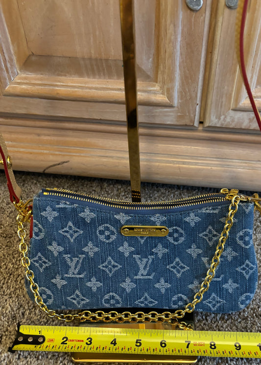 LV Small Dark Denim Crossbody/Shoulder Bag 2397