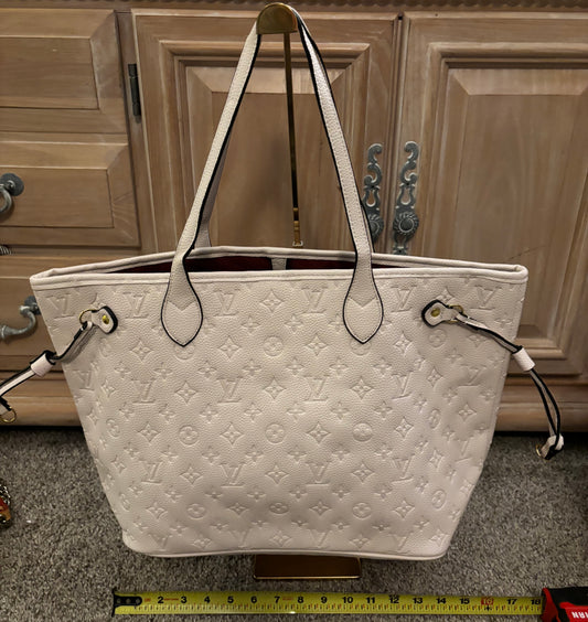LV Off White Neverfull Shoulder Bag 2394