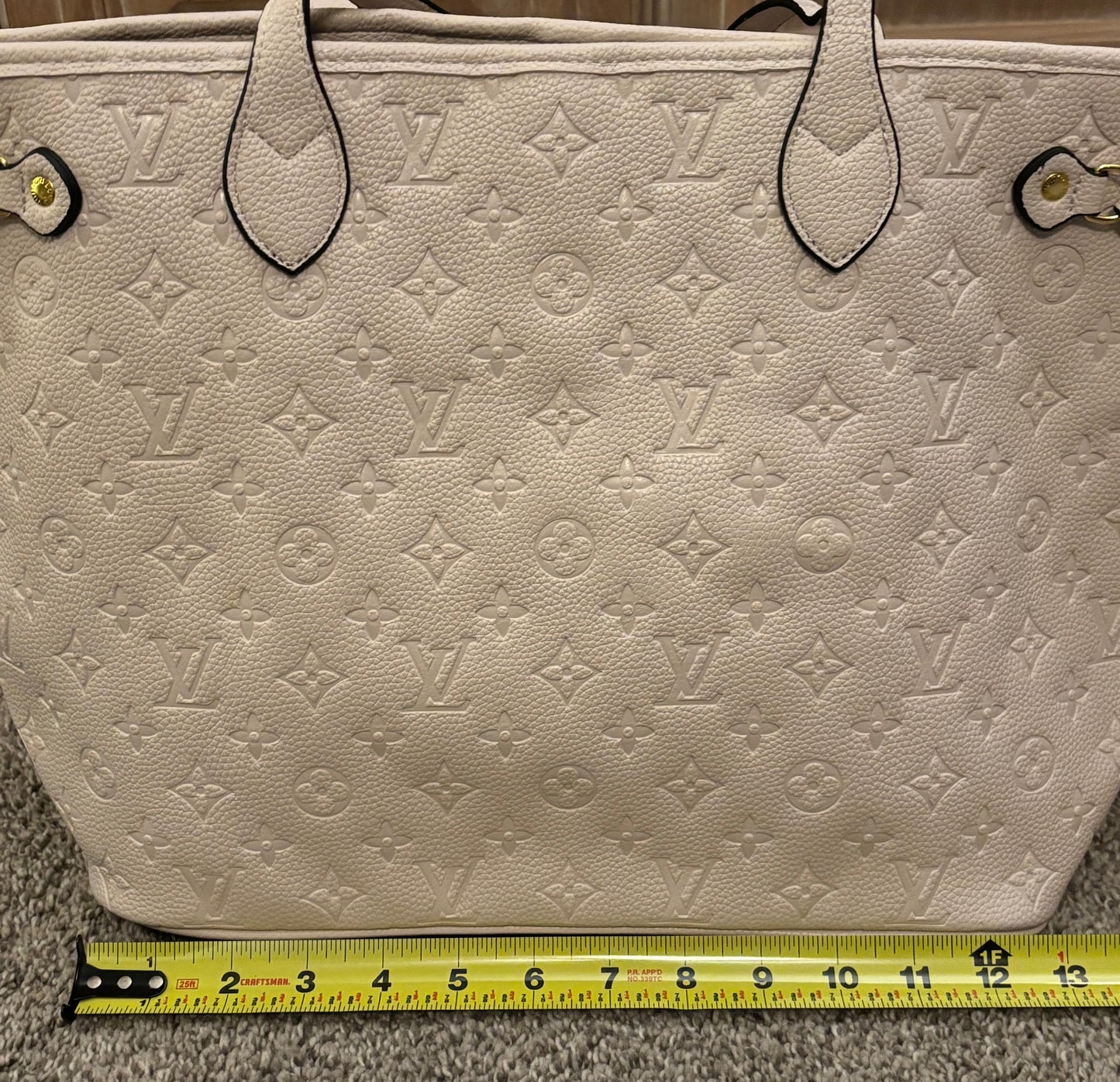 LV Off White Neverfull Shoulder Bag 2394