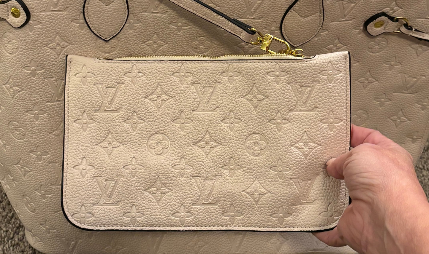 LV Off White Neverfull Shoulder Bag 2394