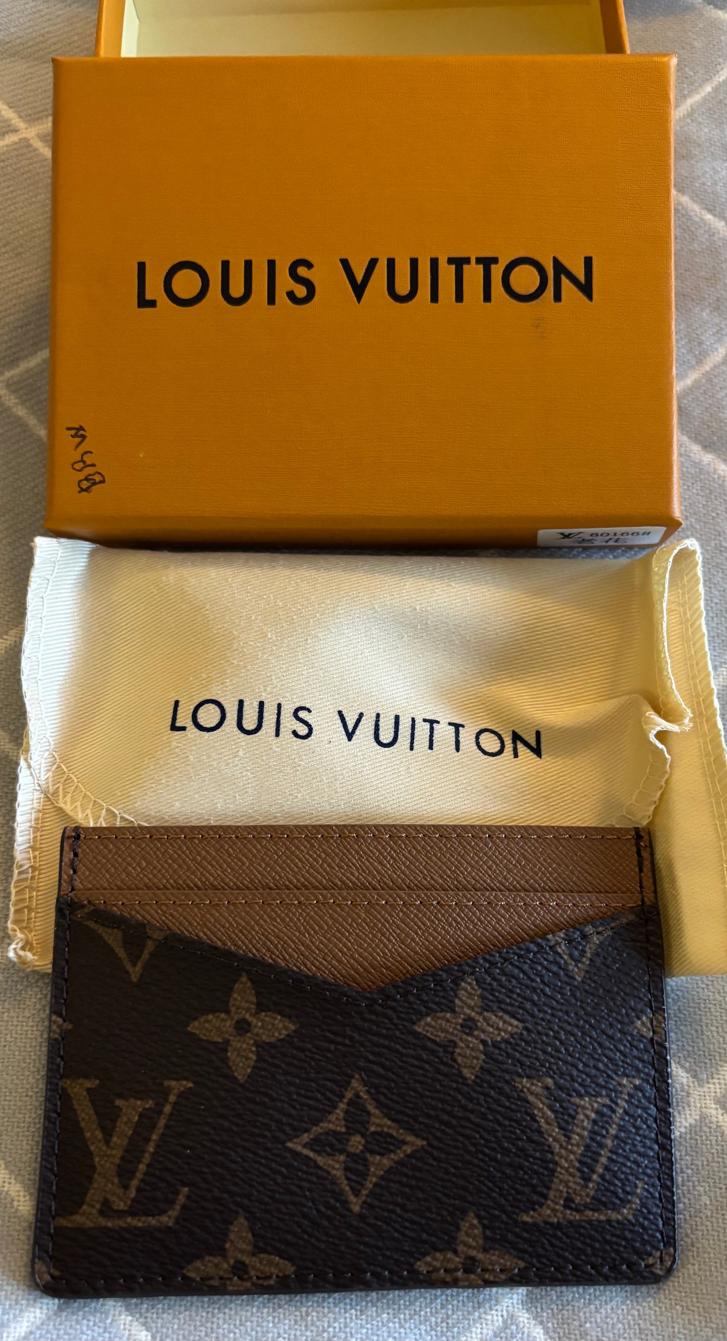 LV Brown/Mono Card Holder 2403