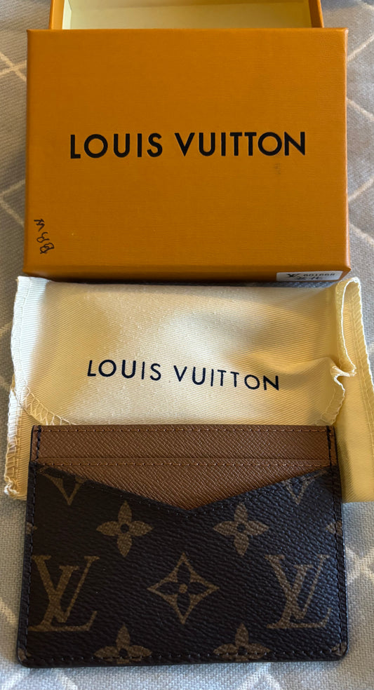 LV Brown/Mono Card Holder 2403