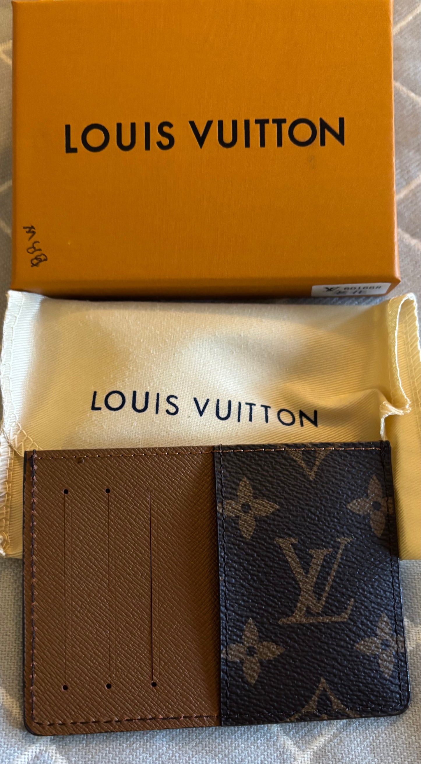 LV Brown/Mono Card Holder 2403